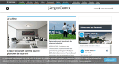 Desktop Screenshot of lejacquescartier.com